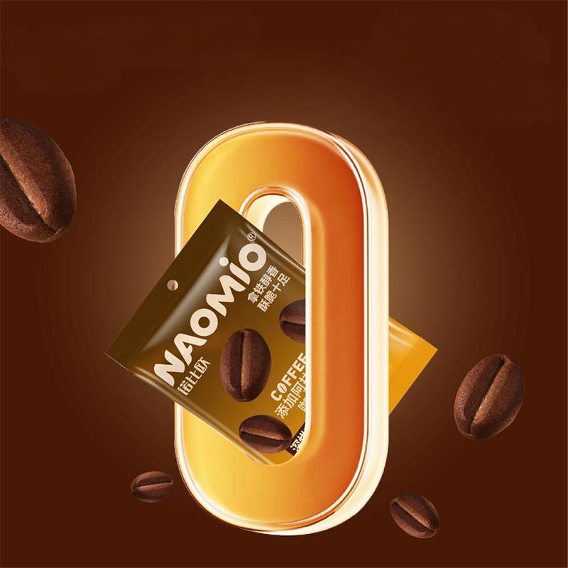 Latte ízű kávés keksz