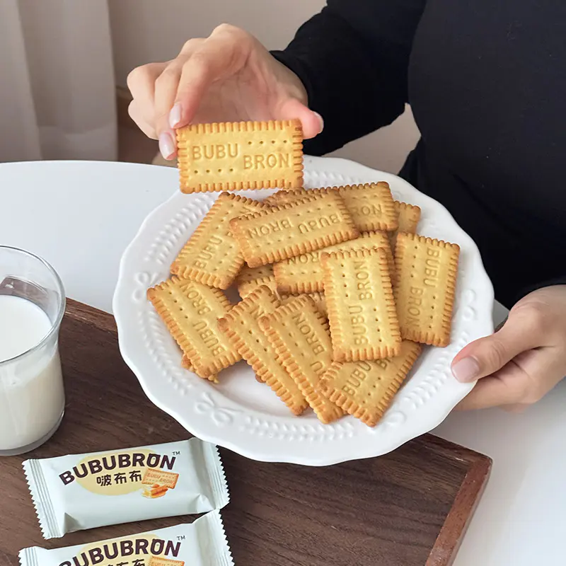 Magas fehérjetartalmú DHA tojássajt ízű keksz